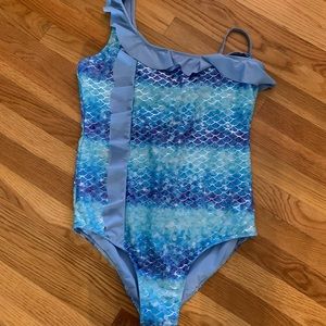 Justice mermaid bathing suit size 20 Plus